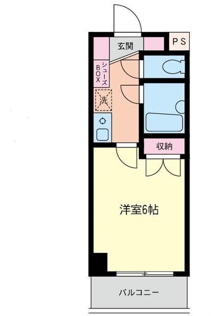 相生パレス 102号室 間取り