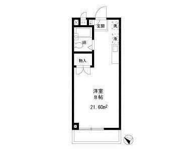 ＴＲＹプラザ 301号室 間取り