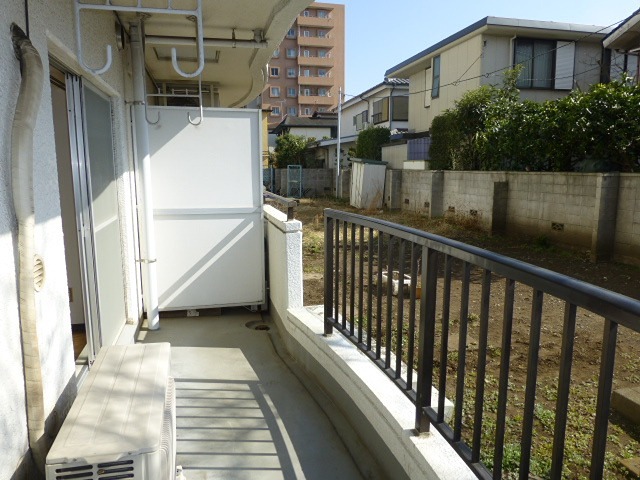 ハイラーク矢部 ベランダ