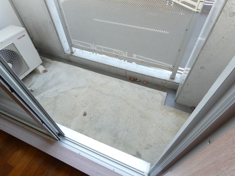 いぶきドミトリー ベランダ