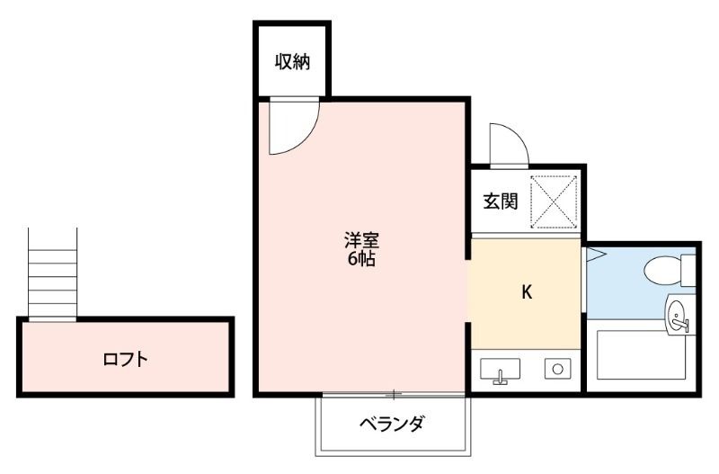 パティオ橋本 207号室 間取り