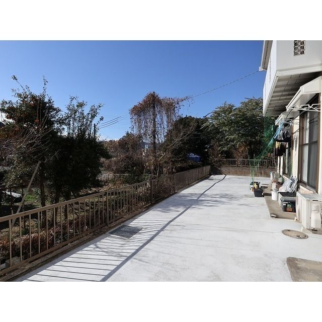 レイクサイドハウス ベランダ