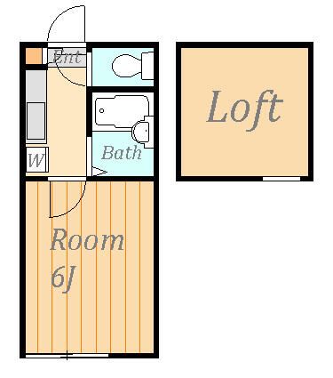 ロッシェル南橋本第２－１号棟 201号室 間取り