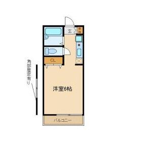 ニューパレス北里Ⅰ 105号室 間取り