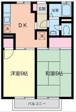 ラ・セジュールＵＧ 103号室 間取り