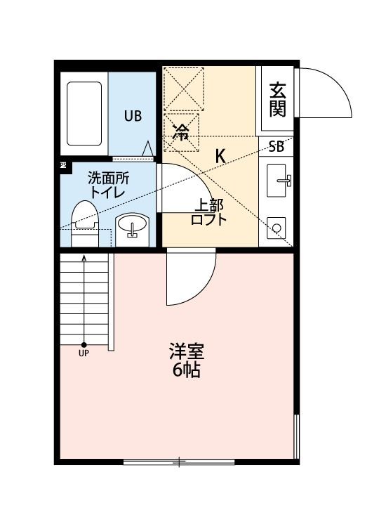 YOU橋本 203号室 間取り