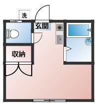 コーポサカキ 102号室 間取り