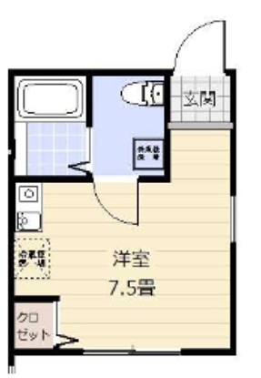 アリエッタ 203号室 間取り