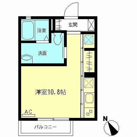 グリーンヒル橋本Ｅ 201号室 間取り