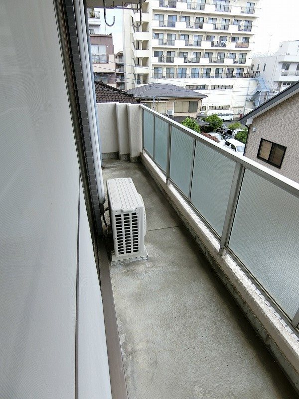 ふよう中央マンション ベランダ