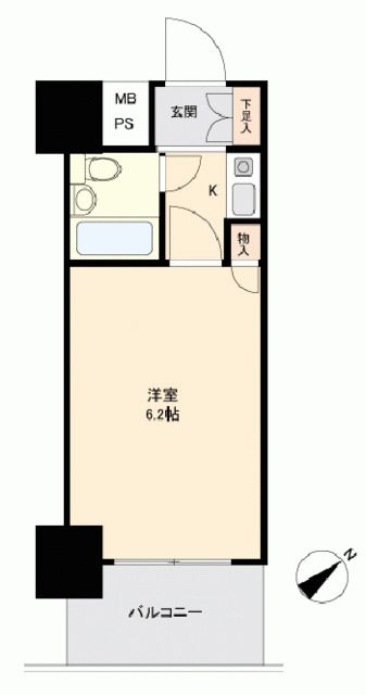 ホーユウコンフォルト相模原Ⅱ 304号室 間取り