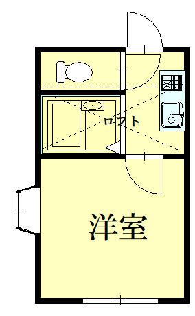 ロッシェル鹿沼台４号棟 201号室 間取り