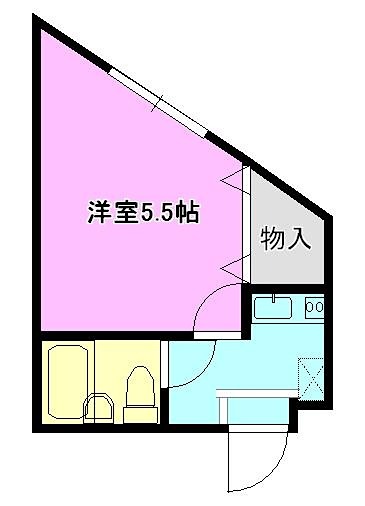 マリンアベニュー  501号室 間取り