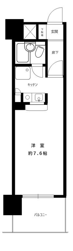 ライオンズプラザ淵野辺 521号室 間取り