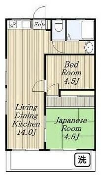 東北ハイツ 203号室 間取り
