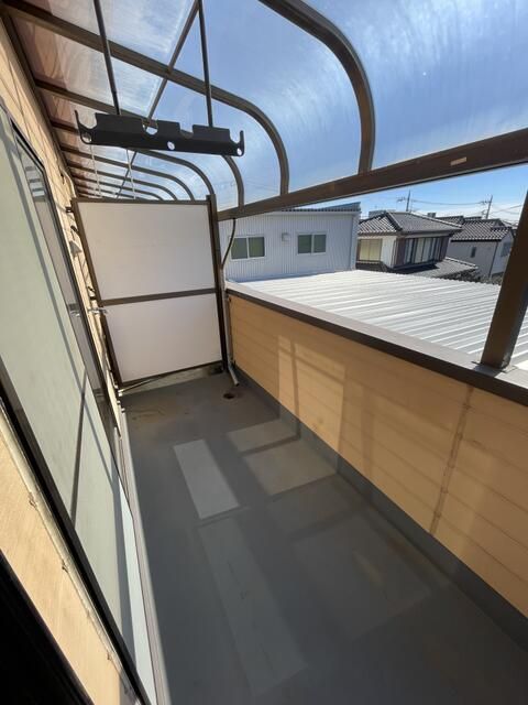 東北ハイツ ベランダ