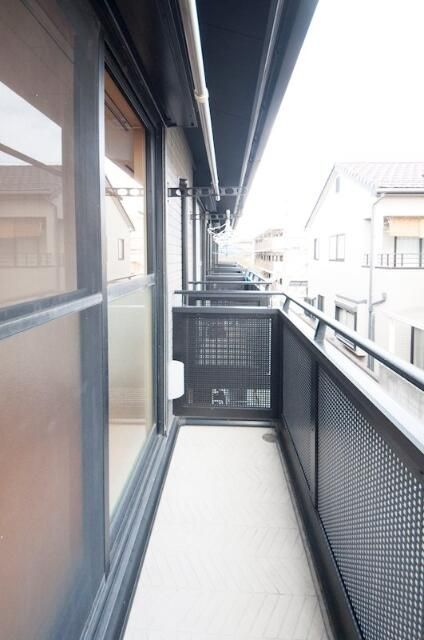 ハイツ銀河 ベランダ