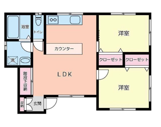 ＫＴハウスＢ 101号室 間取り
