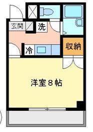 サーティーフォービル 201号室 間取り