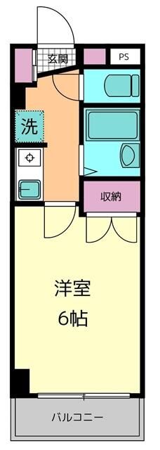 相生パレス 205号室 間取り