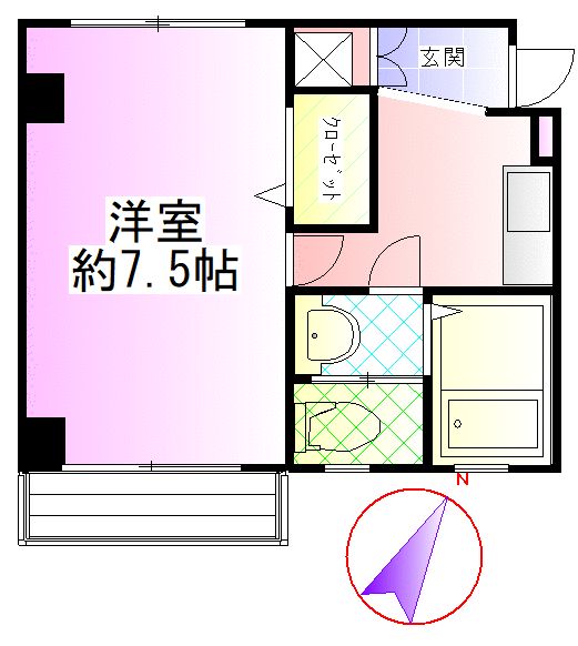 グランプレイス西橋本 203号室 間取り