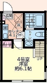 アバーロ橋本 204号室 間取り