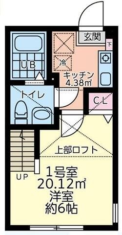 Liora  -リオラ- 101号室 間取り