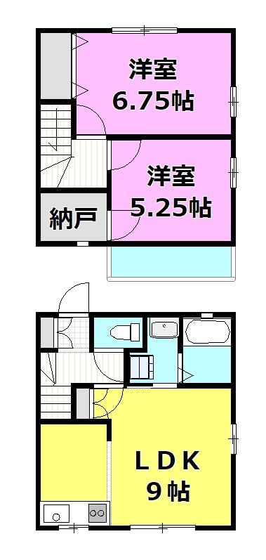 ガーデンハウスTT  2-1号室 間取り