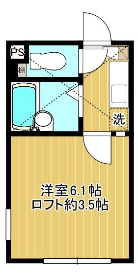 ロッシェルＦＳ 101号室 間取り