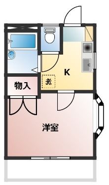 ハイムジュネス 203号室 間取り