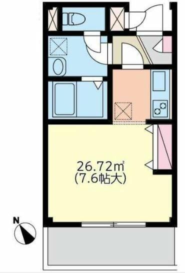 ラヴィール 301号室 間取り