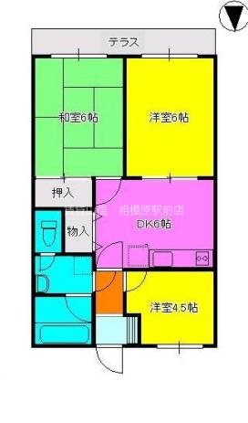 プレミール千代田 103号室 間取り