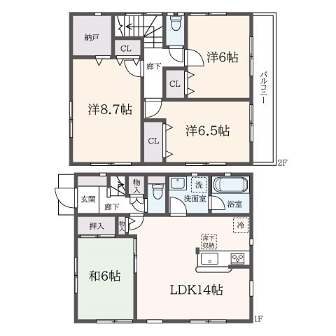 鶴間6丁目戸建 間取り