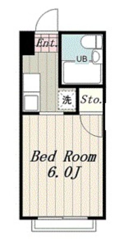 クロノス淵野辺本町 115号室 間取り