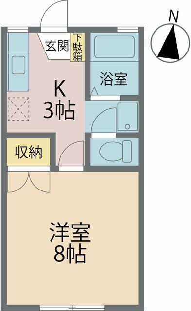 ドエリング 205号室 間取り
