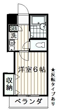 モイスペンテⅠ 108号室 間取り