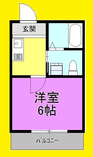 クオリティア橋本  301号室 間取り