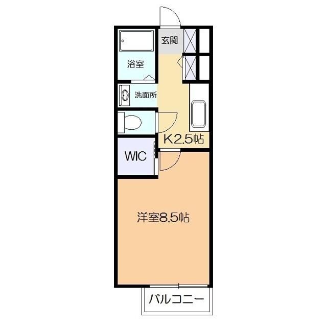ＳＫＳＡＭハイツ 105号室 間取り