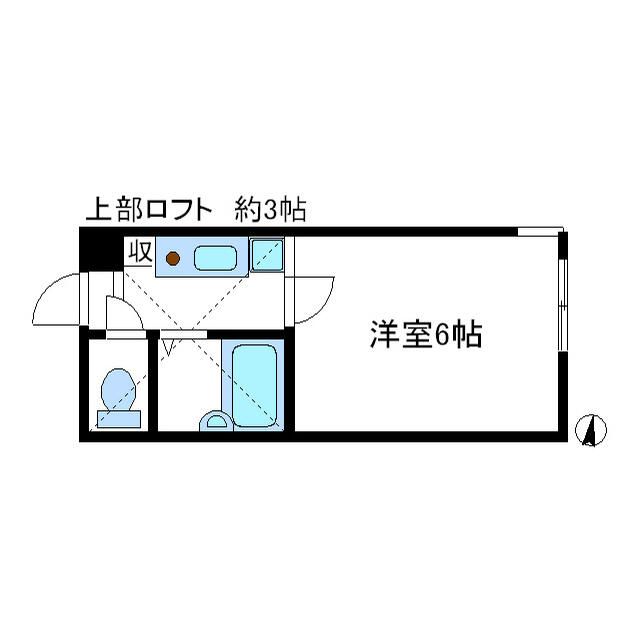 ロッシェル橋本６ 2号室 間取り