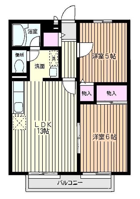 ウエルカムハウス 103号室 間取り