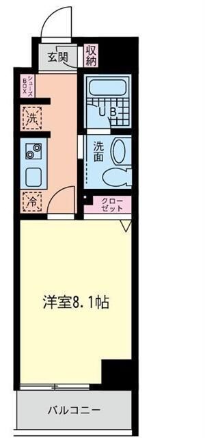 ヴェリナス５ 206号室 間取り