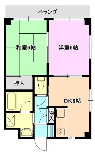 ルミエール根岸 304号室 間取り