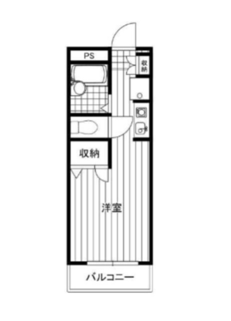 ジュネスAOKI 308号室 間取り
