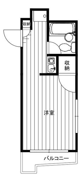 南橋本レジデンス 202号室 間取り