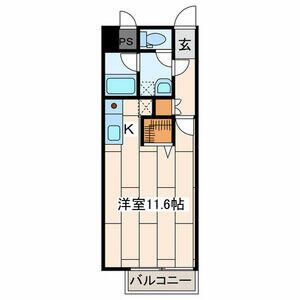 ベルヴェデーレ 106号室 間取り