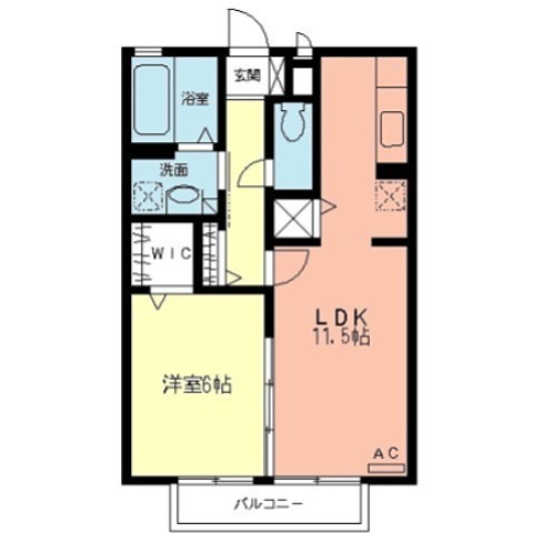 相原ヒルズ　みつまた 205号室 間取り