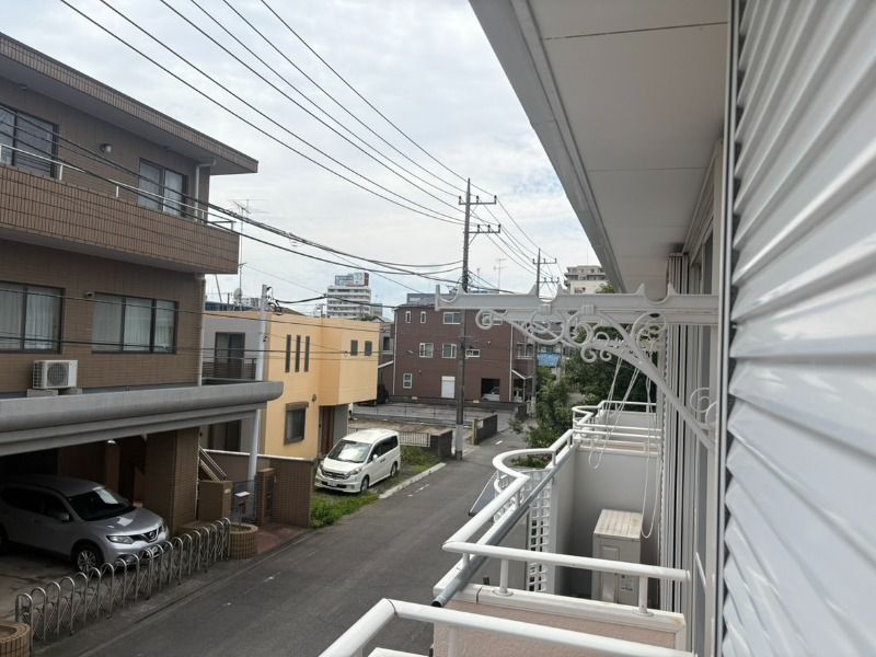 サロンハイム ベランダ