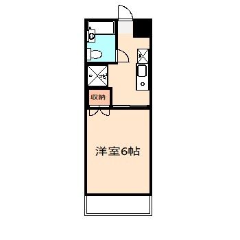 エトワール多摩 201号室 間取り