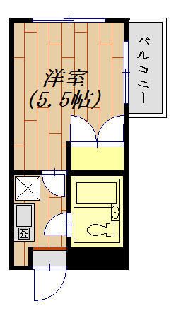 モンテリサイア淵野辺 203号室 間取り