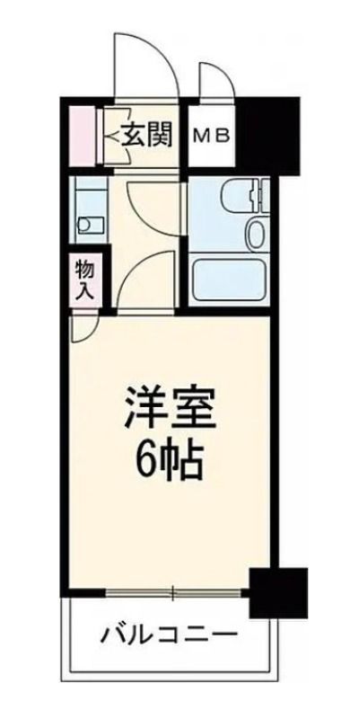 ホーユウコンフォルト相模原Ⅱ 408号室 間取り
